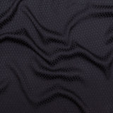 Black Circles Rayon Jacquard