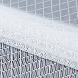 White Stretch Diamond Mesh