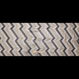 White, Black, Gold and Silver Zig Zag Baby Sequins