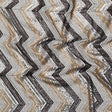 White, Black, Gold and Silver Zig Zag Baby Sequins