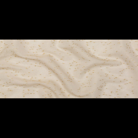 Metallic Gold Slubbed Scrim