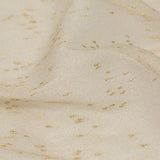 Metallic Gold Slubbed Scrim