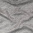 Metallic Silver and Black Abstract Brocade
