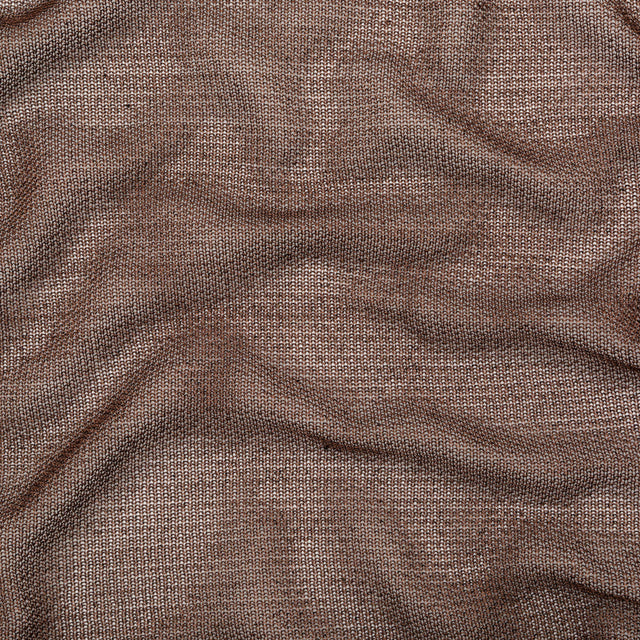 Metallic Faux Knit Chainmail - Brown
