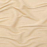 Metallic Gold and White Ultra-Stretch Raised Rib Knit