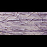 Mesh with Shell Sequins - Fuchsia Pink and White Stripes on Iris Orchid