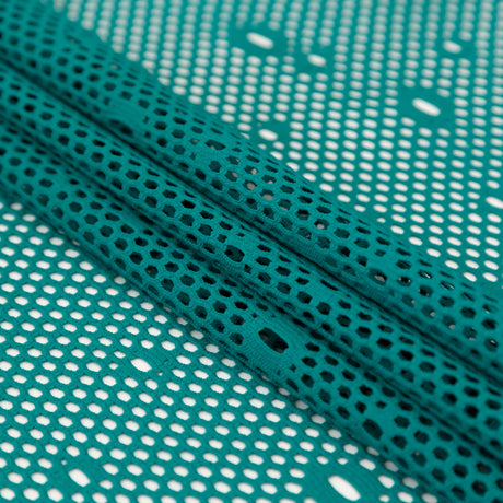 Tidal Teal Stretch Netting