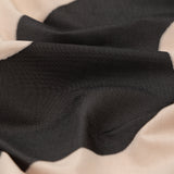 Milly Charcoal and Sandshell Abstract Cotton Woven