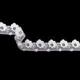 European Off-White Floral Venise Lace Trim - 2.25"