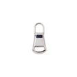 Mood Exclusive Italian Medium Silver Rounded Edge Metal Zipper Pull