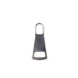 Mood Exclusive Italian Small Silver Flat Trapezium Metal Zipper Pull