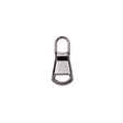 Mood Exclusive Italian Medium Gunmetal Rounded Edge Metal Zipper Pull