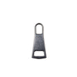 Mood Exclusive Italian Small Gunmetal Flat Trapezium Metal Zipper Pull