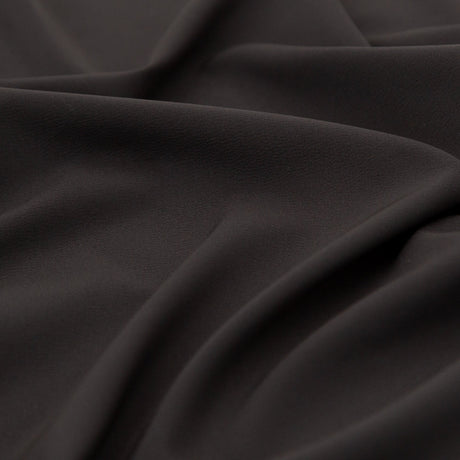 Theory Charcoal Stretch Polyester Crepe de Chine