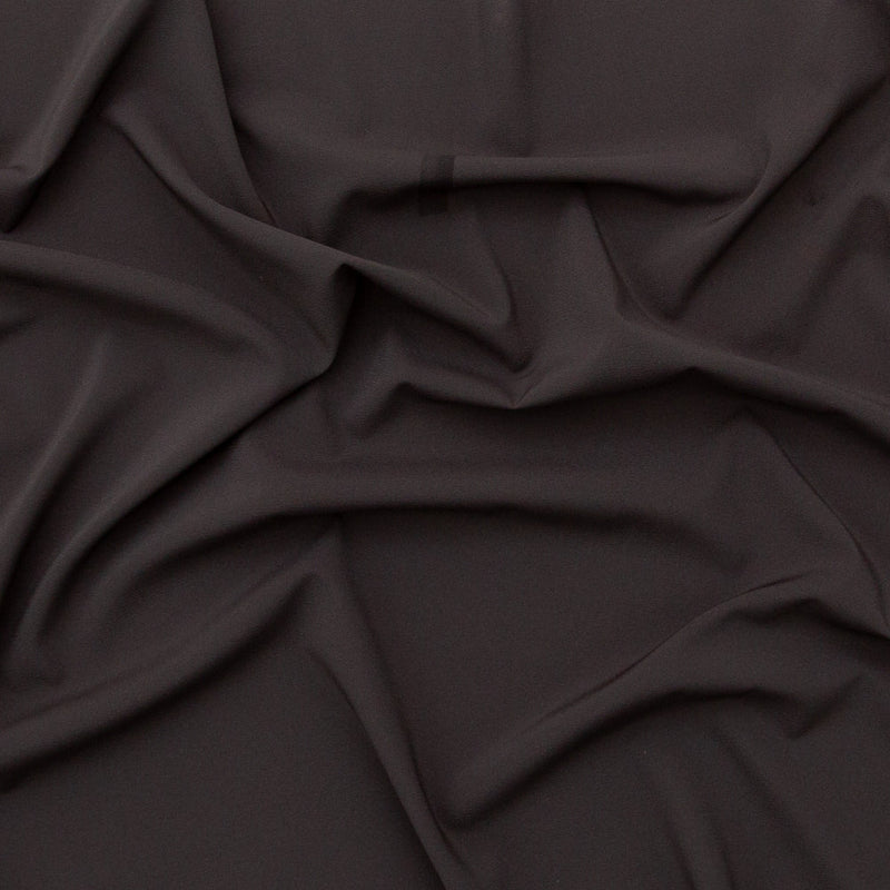 Theory Charcoal Stretch Polyester Crepe de Chine