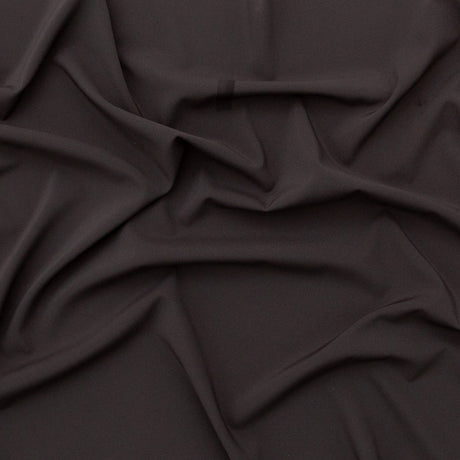 Theory Charcoal Stretch Polyester Crepe de Chine