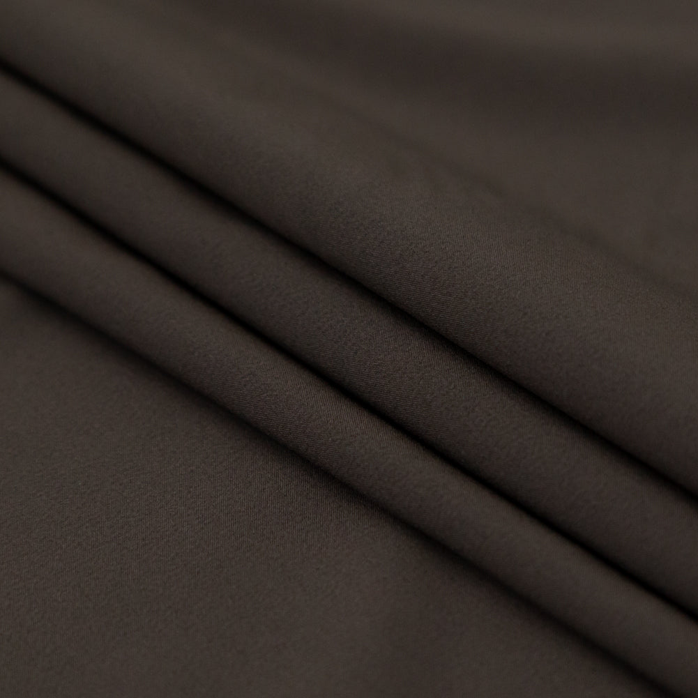 Theory Dark Cedar Stretch Polyester Crepe de Chine