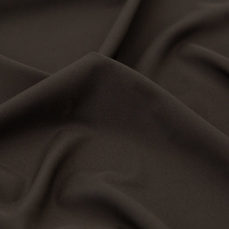 Theory Dark Cedar Stretch Polyester Crepe de Chine