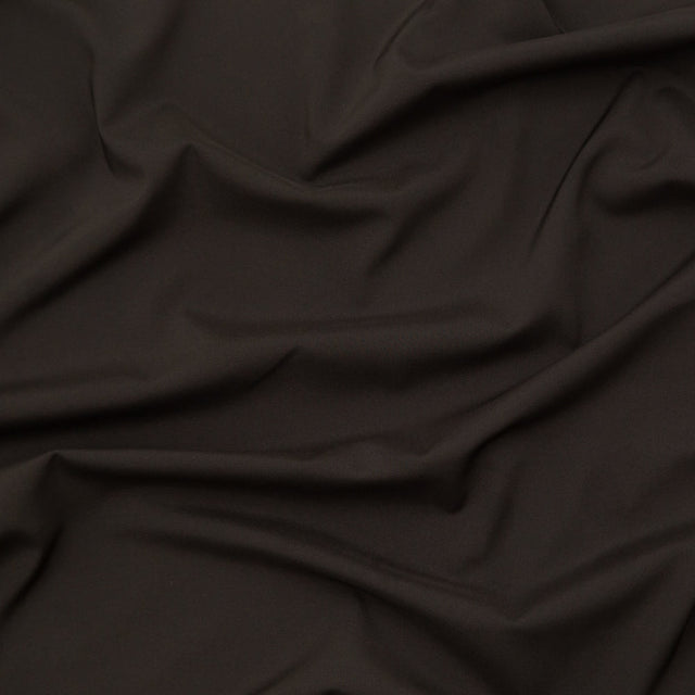 Theory Dark Cedar Stretch Polyester Crepe de Chine