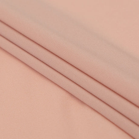 Theory Cameo Pink Stretch Polyester Crepe de Chine