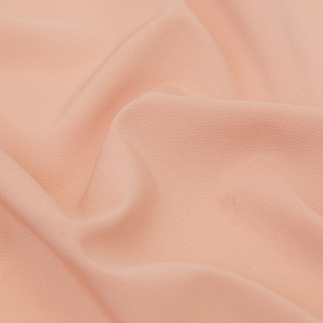 Theory Cameo Pink Stretch Polyester Crepe de Chine