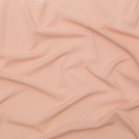 Theory Cameo Pink Stretch Polyester Crepe de Chine