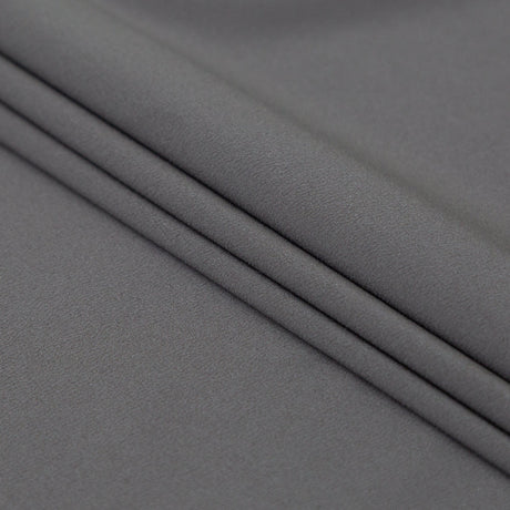Theory Pewter Stretch Polyester Crepe de Chine