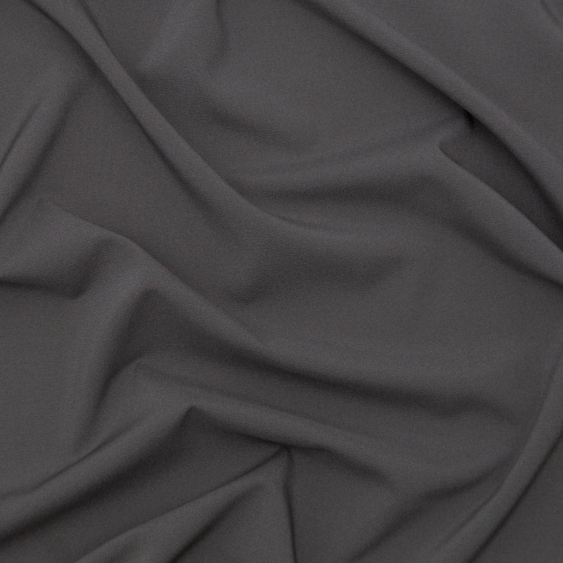 Theory Pewter Stretch Polyester Crepe de Chine
