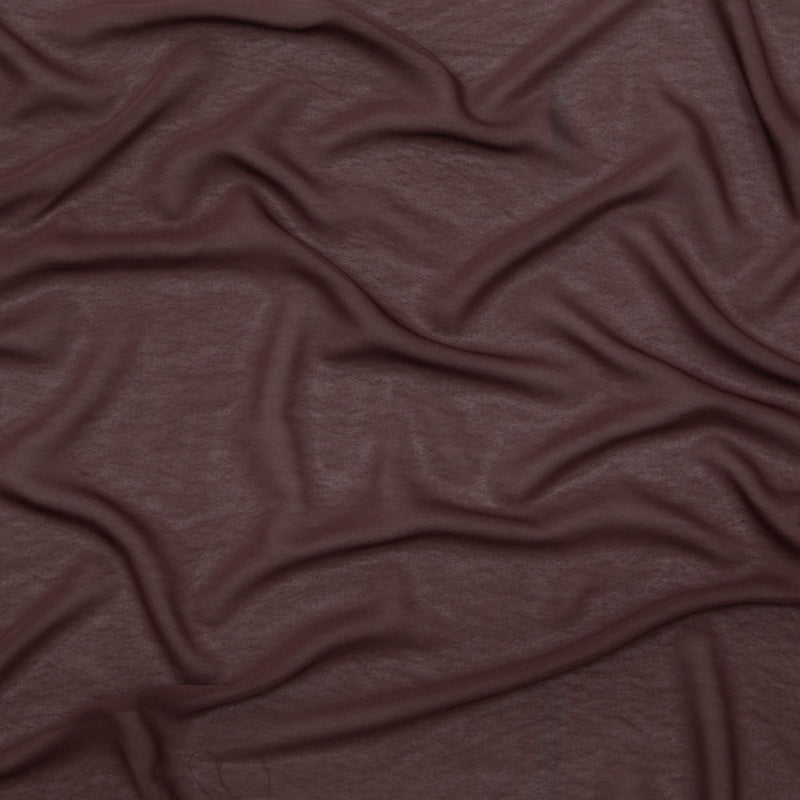 Theory Dark Bordeaux Soft Polyester Chiffon
