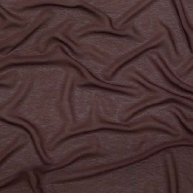 Theory Dark Bordeaux Soft Polyester Chiffon