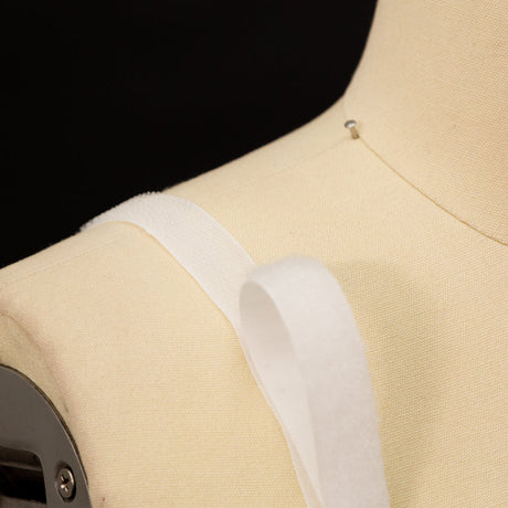 White Sticky Back VELCRO&reg; Brand Fastener - 0.625"