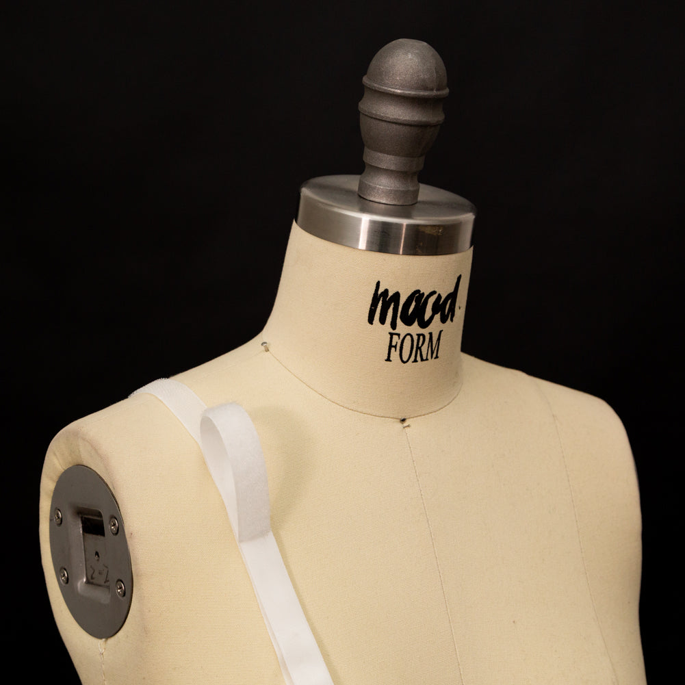 White Sticky Back VELCRO&reg; Brand Fastener - 0.625"