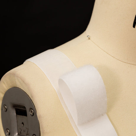 White Sticky Back VELCRO&reg; Brand Fastener - 1.5"