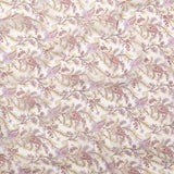 Elderberry, Solar Yellow and Sugar Swizzle Paisley Silk Chiffon