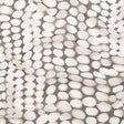 Black, Taupe and White Circles Silk Chiffon