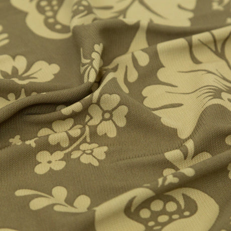 Treetop Floral Printed Rayon Knit