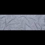 Italian Heathered Light Gray Creped Stretch Knit