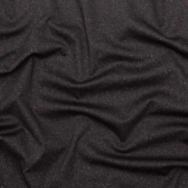 Italian Meteorite and Red Printed Ponte Knit