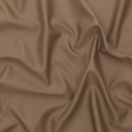 Italian Bonded Camel Pique and Black Jersey