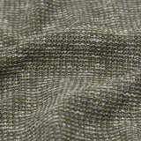 Italian Olive and White Heathered Stretch Knit