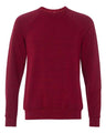 Unisex Sponge Fleece Raglan Crewneck Sweatshirt