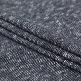 Italian Black and White Heathered Stretch Knit