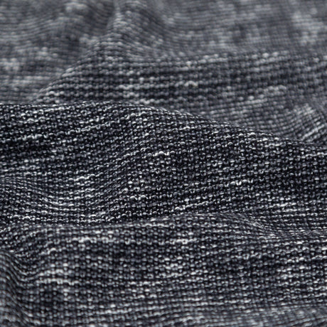 Italian Black and White Heathered Stretch Knit