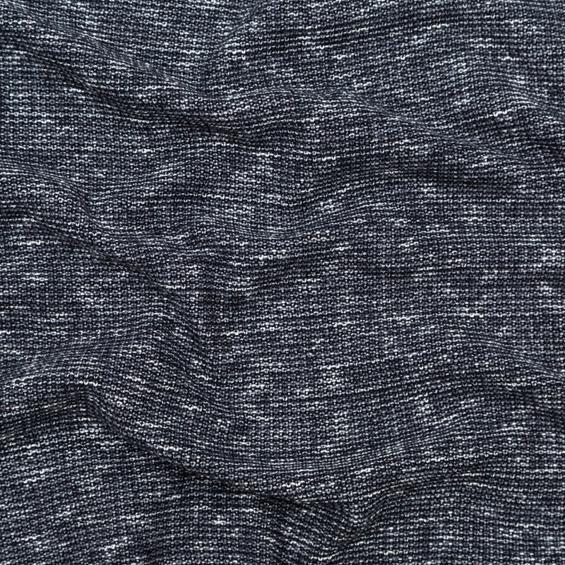 Italian Black and White Heathered Stretch Knit