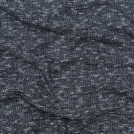 Italian Black and White Heathered Stretch Knit