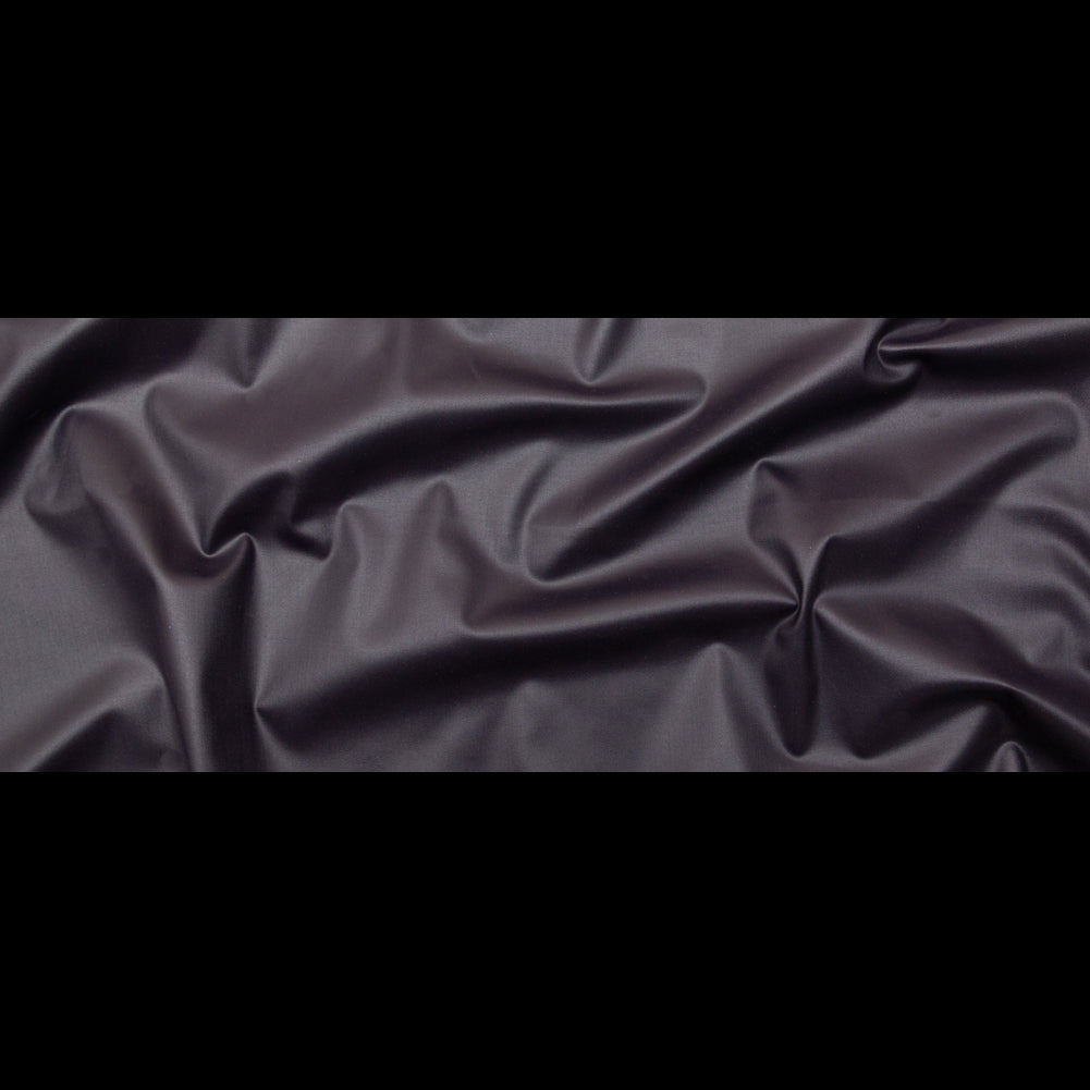 Italian Indigo Stretch Cotton Twill with a Waxy Laminate