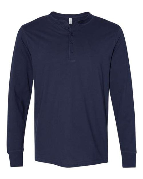 BELLA + CANVAS Men's Jersey Henley