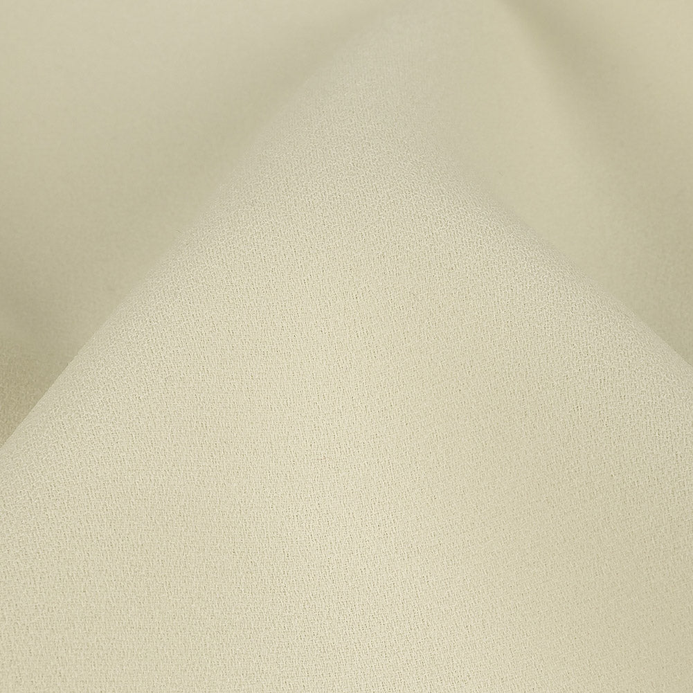 Vanilla Ice Polyester Bonded Crepe Double Cloth