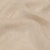Linen Scrim with Metallic Foil - Gold on Oatmeal - Talatha Collection
