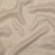 Linen Scrim with Metallic Foil - Gold on Oatmeal - Talatha Collection